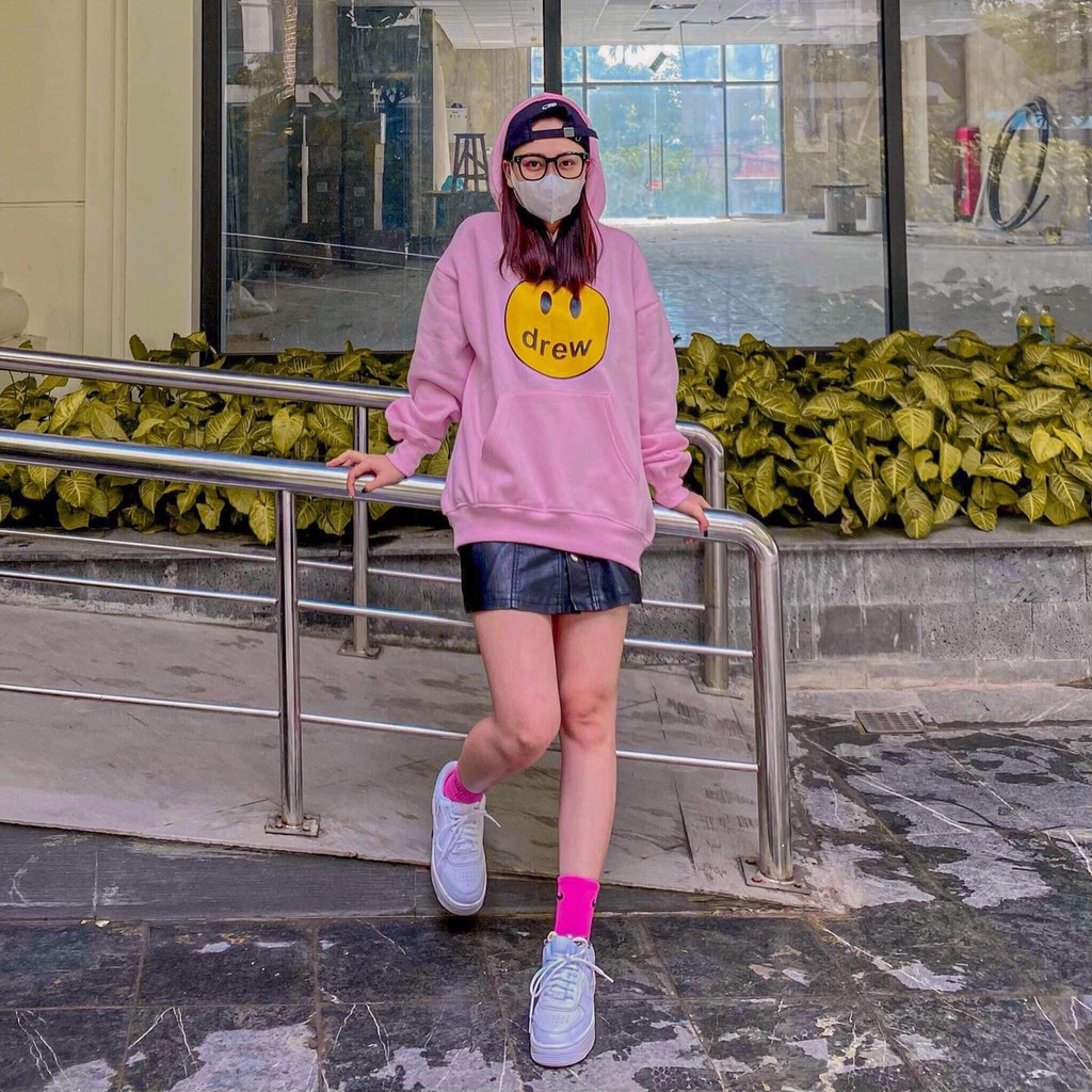 Áo Hoodie Drew house mặt cười Kunshop áo nỉ bông hoodie unisex nam nữ