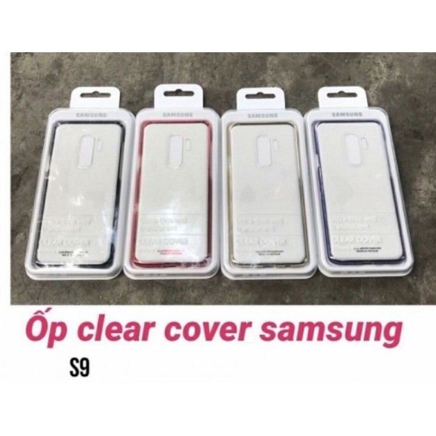 Ốp Lưng Samsung Galaxy S9 Dạng Clear Cover Samsung