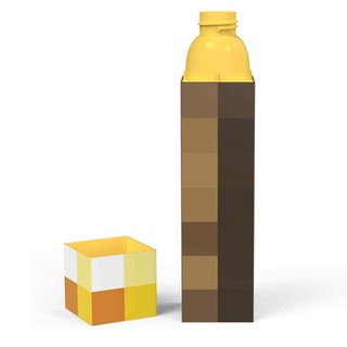 Bình đựng nước Minecraft hình đuốc hình nhân vật độc lạ