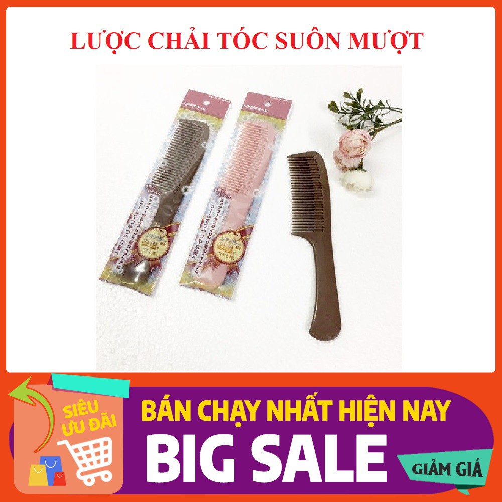 Lược chải dưỡng tóc suôn mềm hàng nội địa Nhật Bản