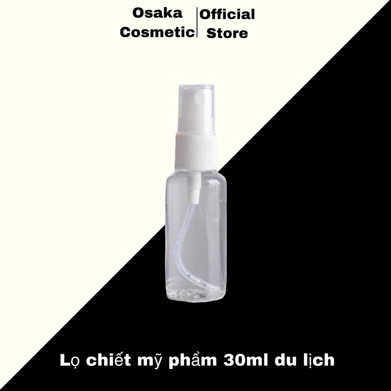 Chai Lọ Nhựa Chiết Mỹ Phẩm, Xịt Phun Xương - 30ml