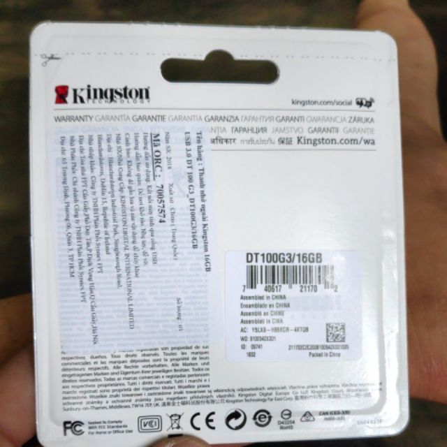 USB 3.0 kingston DT100G3 16GB 32GB 64GB 128GB | BigBuy360 - bigbuy360.vn