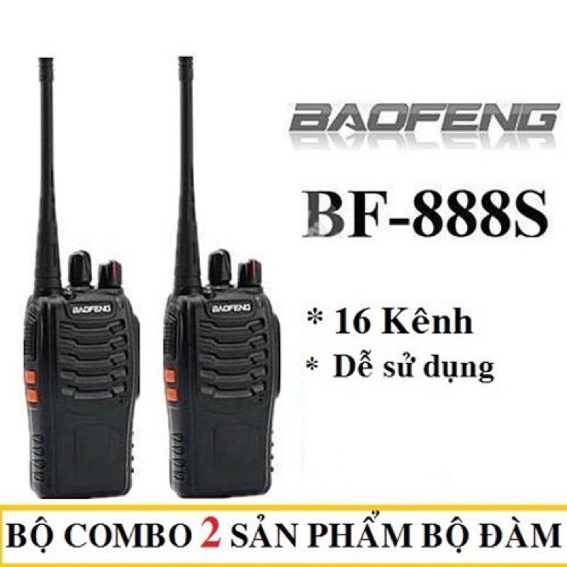 [SALE SỐC XẢ KHO] Bộ đàm BF888S bộ 2 máy