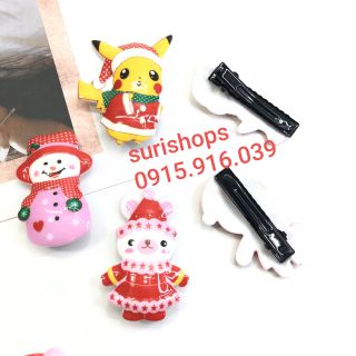1 Kẹp tóc giáng sinh nhiều mẫu