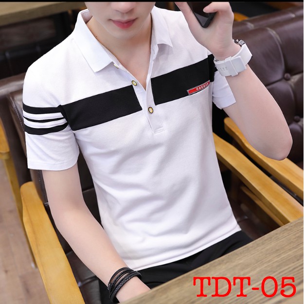 Áo thun nam ngắn tay có cổ ASALA (TDT-05) | BigBuy360 - bigbuy360.vn