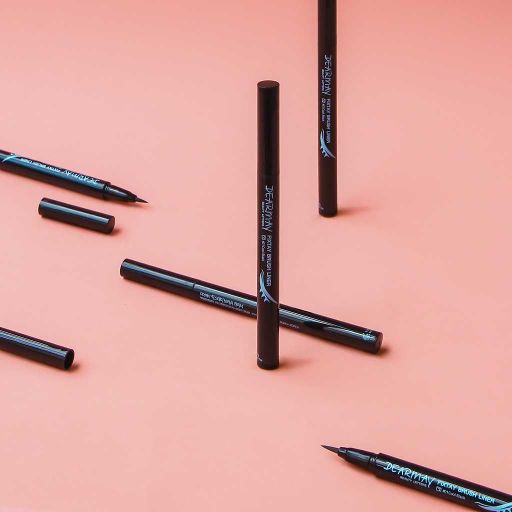 Bút Kẻ Mắt Dạ Dearmay Fixtay Brush Liner 0.5g