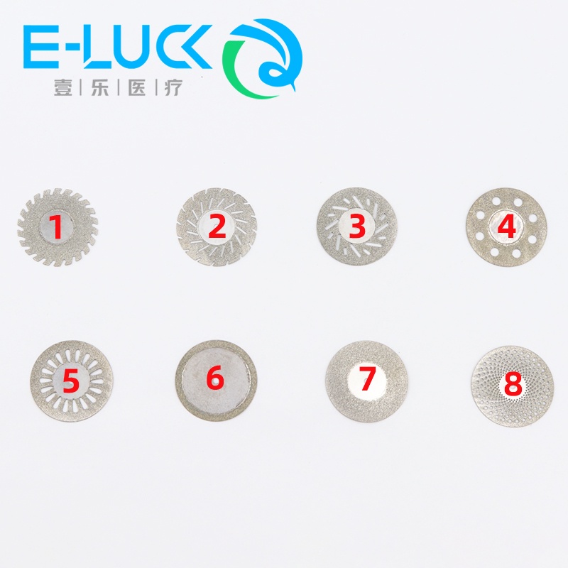 1 đĩa xoay phủ kim cương cho nha khoa