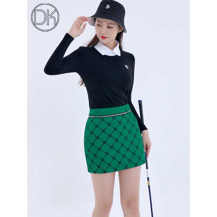 Bộ Áo Tay Dài + Chân Váy Phong Cách Mới Mùa Thu Thoáng Khí Mau Khô Cho Nữ