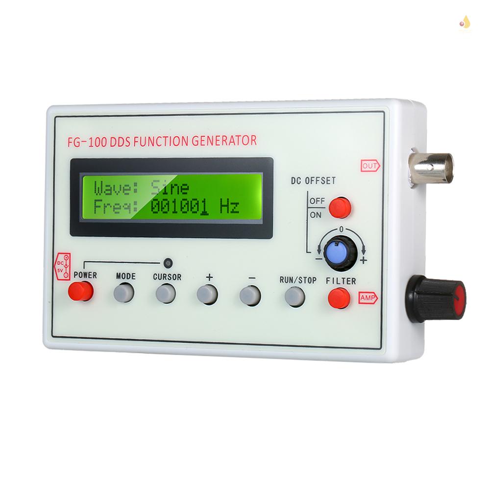 Mô Đun Máy Phát Tín Hiệu Tần Số 1HZ-500KHZ FG-100 DDS Hình Tam Giác