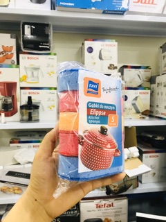 Combo 5 miếng rửa nồi chén bát KaVi Châu Âu