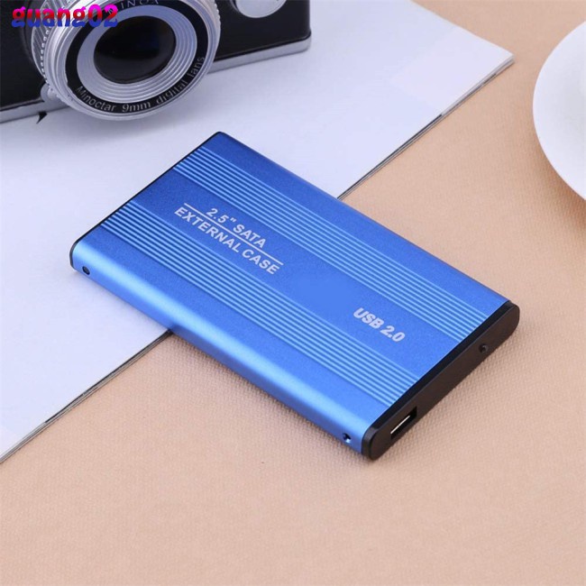 Hộp Đựng Ổ Cứng Ngoài Gua 2.5 Inch Usb 2.0 Sata Hdd Bằng Hợp Kim Nhôm Ốp | BigBuy360 - bigbuy360.vn