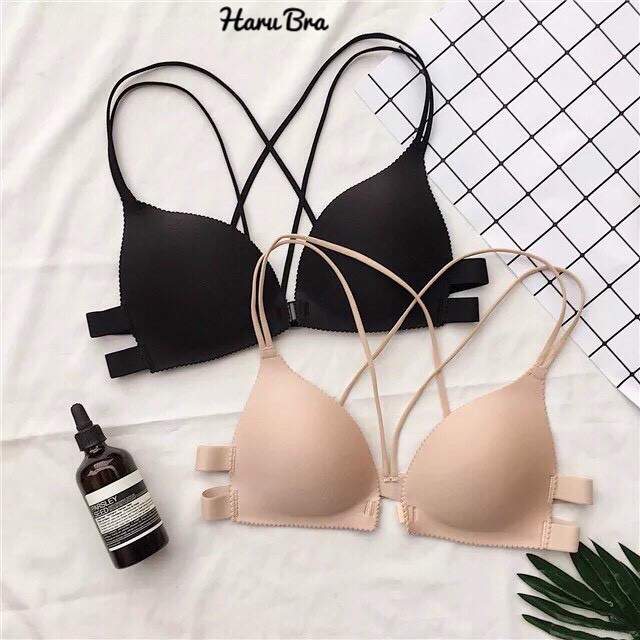 Áo Lót Bra 2 Dây 💖 2 dầy cài trước , giúp cho vòng 1 đẩy đà và quyến rủ