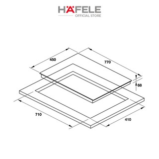 Bếp từ Hafele HC-I772D 536.61.645