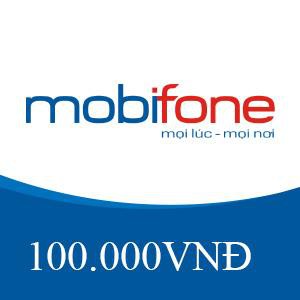 Thẻ MOBIFONE 100k