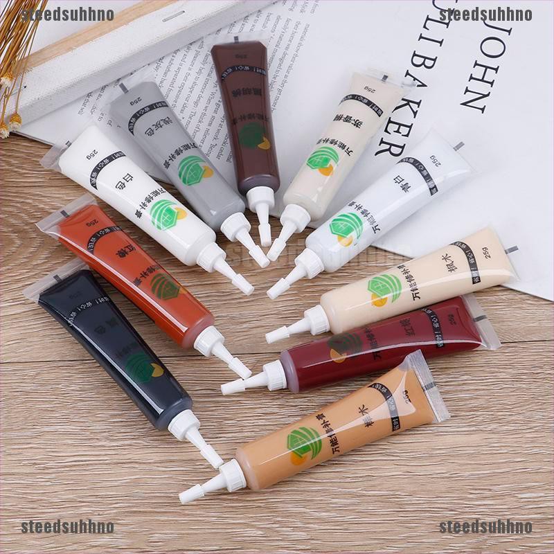 (UHO+COD)Solid Wood Furniture Refinishing Paint Floor Color Paste Repair Pen Pa