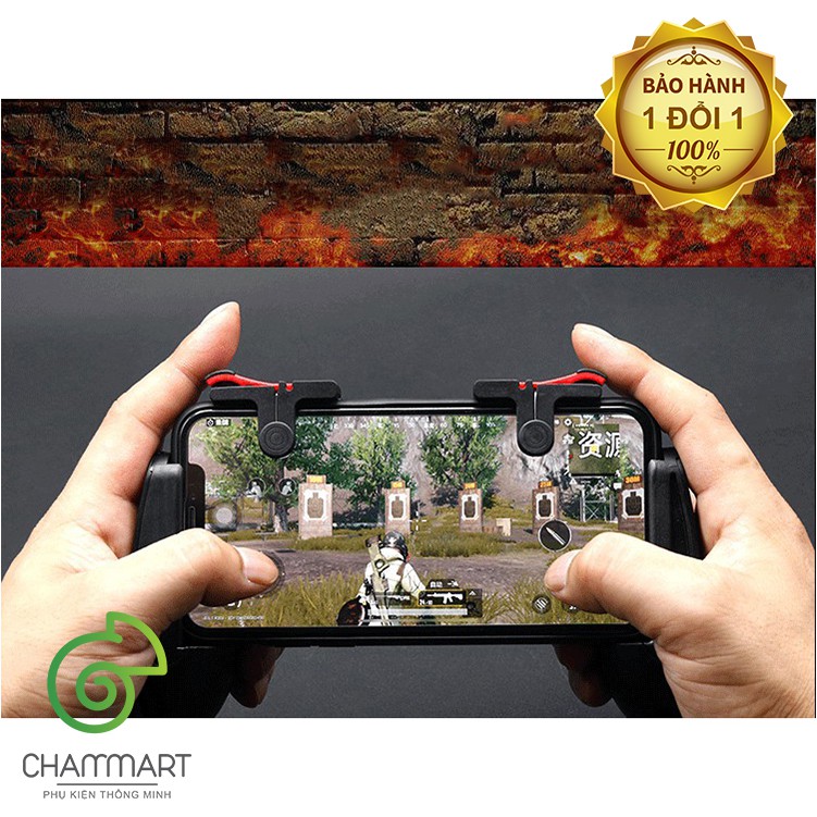 Siêu phẩm bộ 2 nút chơi game Pubg D9 nút cơ cảm ứng chơi game nhạy nhất hiện nay hàng có sẵn Chammart