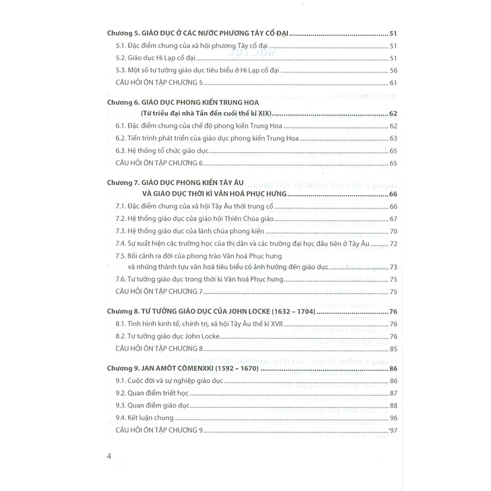 Sách - Lịch Sử Giáo Dục Thế Giới