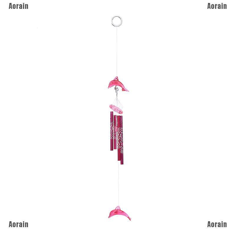 Chuông Gió Kim Loại 4 Viên Pha Lê Sáng Tạo