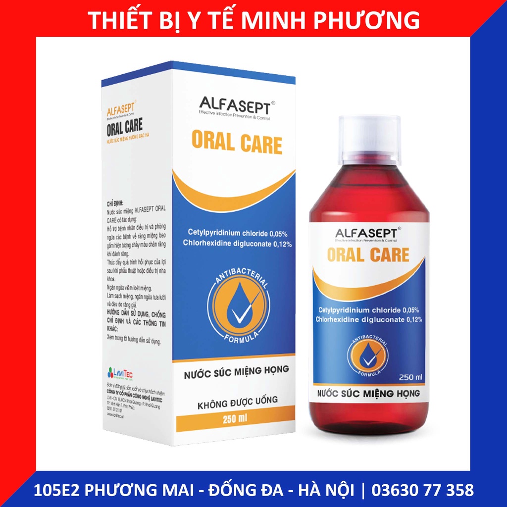 Nước súc miệng ALFASEPT ORAL CARE