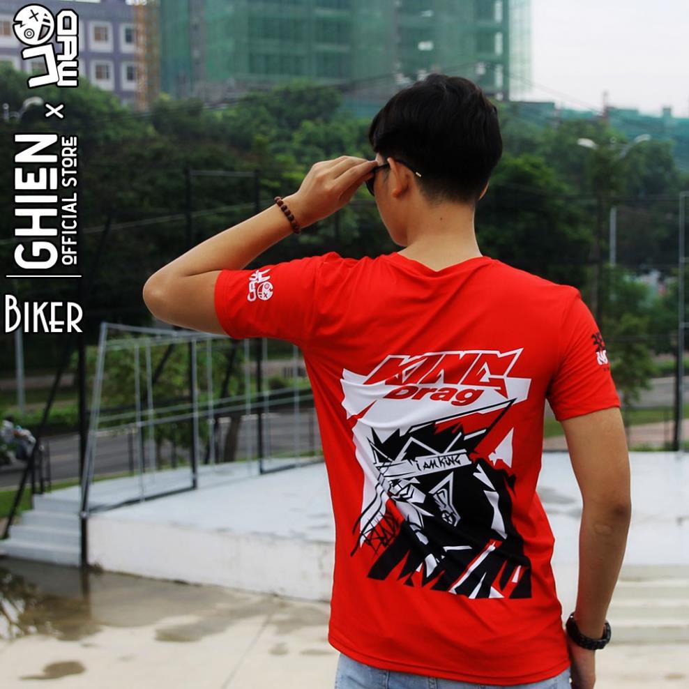 NEW SỐC -  Áo Thun King Drag Biker 3D Thái Lan Cực Chất  / có size trẻ em