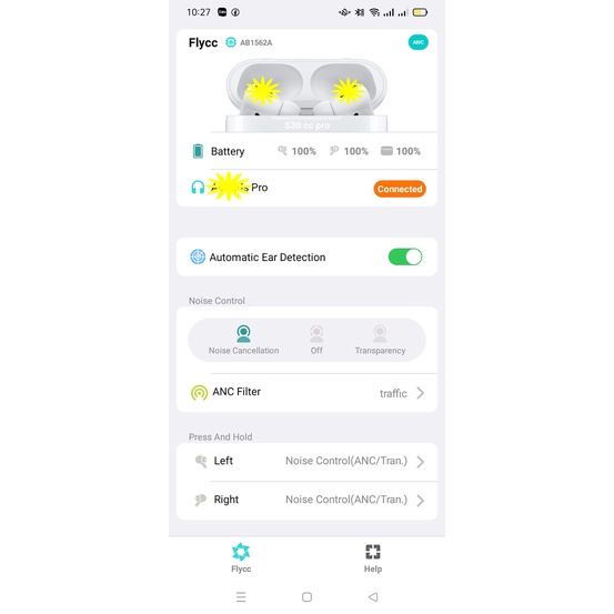 Tai Nghe Hổ Vằn 1562A Pro Hồng Ngoại Pin 10H / Tai Nghe Bluetooth Pro 1562A Louda ANC Chống Ồn Xuyên Âm - BH 5 Tháng