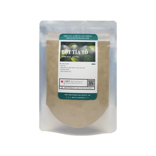 Bột lá tía tô nguyên chất 100% Organic, 50Gr - handmade - B2.008