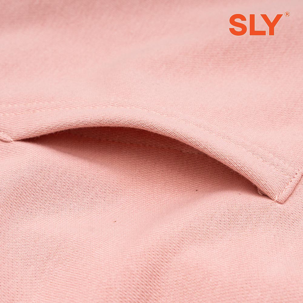 Áo Hoodie Nỉ Chân Cua SLY Sticker màu Pink Smoke | BigBuy360 - bigbuy360.vn
