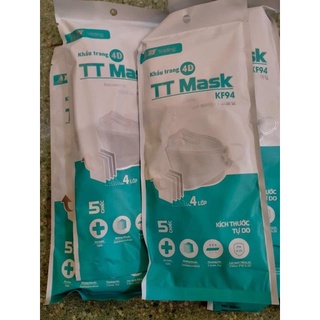 Khẩu trang 4d tiêu chuẩn Hàn Quốc kf94