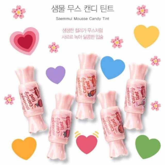 Son kem The Saem Saemmul Mousse Candy Tint