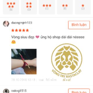 Vòng tay Ras Rose [Tặng Box Tag][Clip Thật]