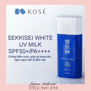 Kem chống nắng Kose sekkisei dạng Milk