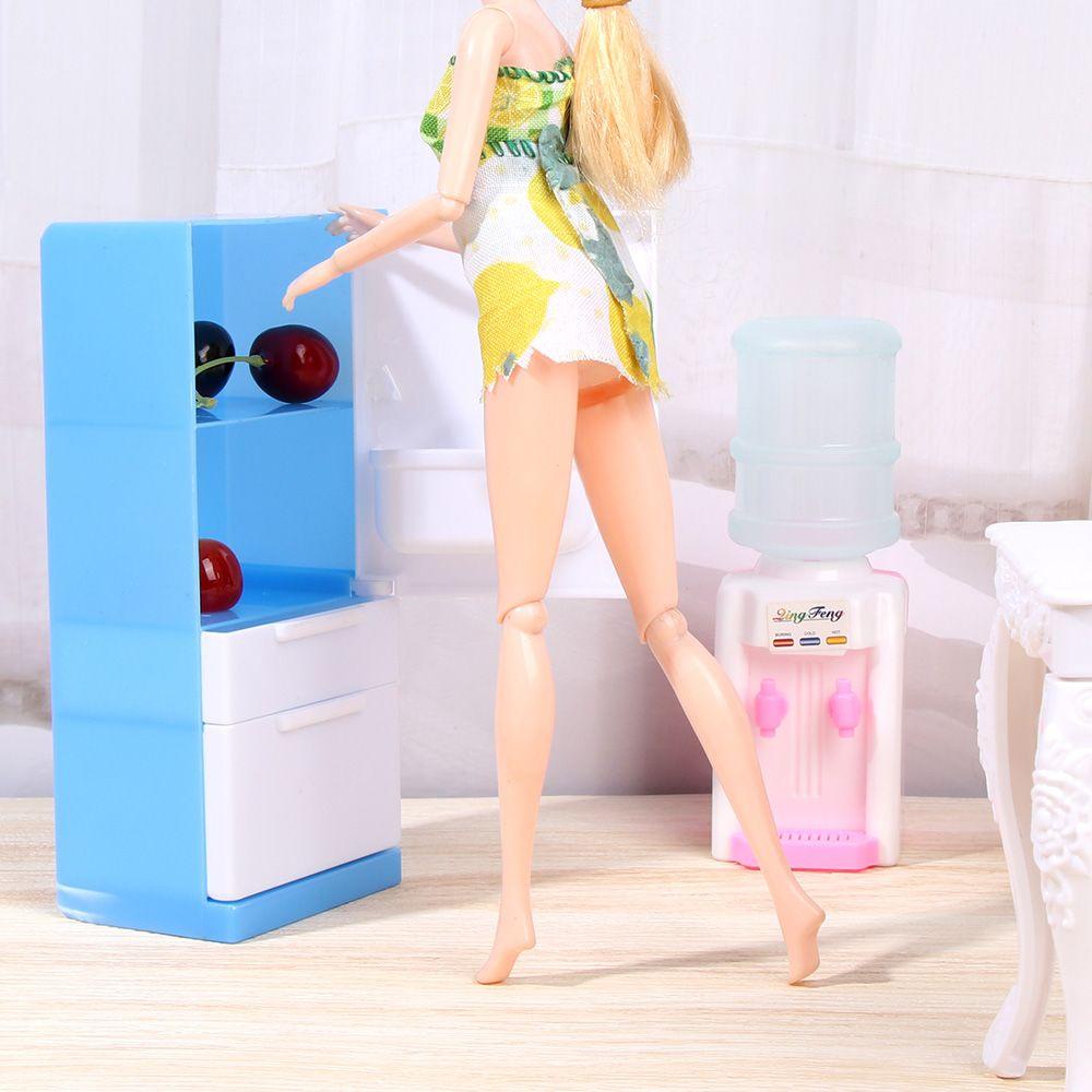 BEBETTERM Bộ Bàn Ghế Nội Thất Xinh Xắn Cho Nhà Búp Bê