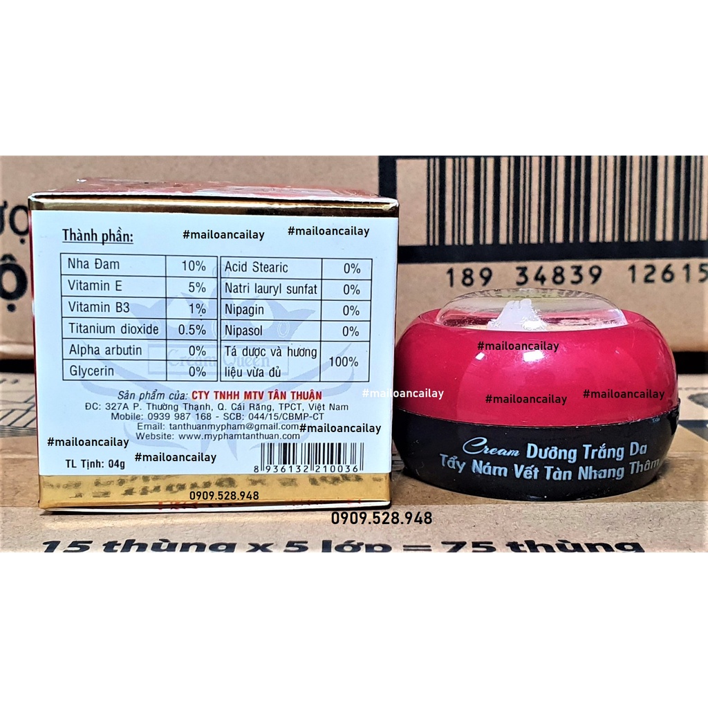 Kem ELIZABETH Đỏ Tẩy Nám Vết Tàn Nhang Thâm 4 in 1 04g