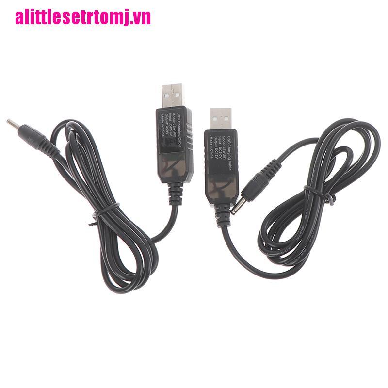 Dây Cáp Tăng Áp Usb 5v Lên Tới 9v 12v 3.5x1.35mm