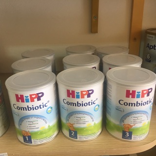 Sữa Hipp combiotic đủ số 1,2,3 hộp 400g
