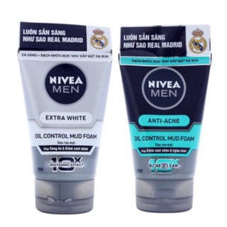 Sửa rửa mặt Nivea Men Anti - Acne