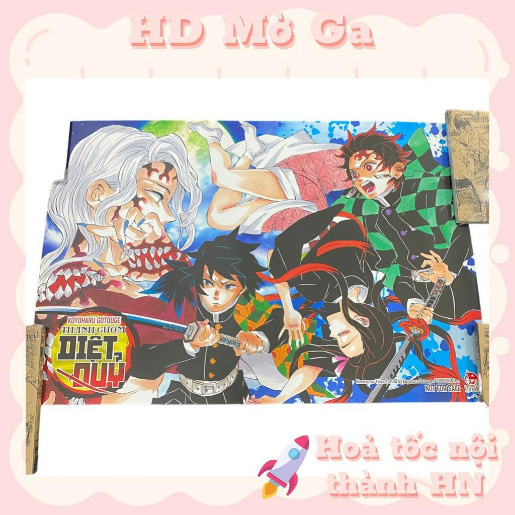 Poster Blue Lock, Slam Dunk, JJK Vol 0  Poster phát hành, treo tường trang trí