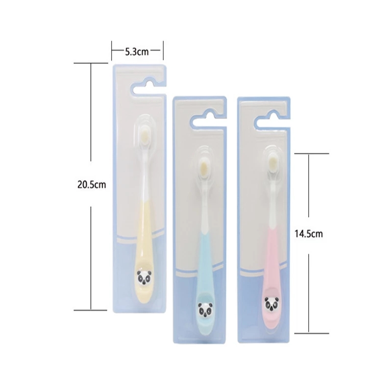 Bàn chải đánh răng lông mềm màu ngẫu nhiên dành cho bé từ 1 - 3 tuổi