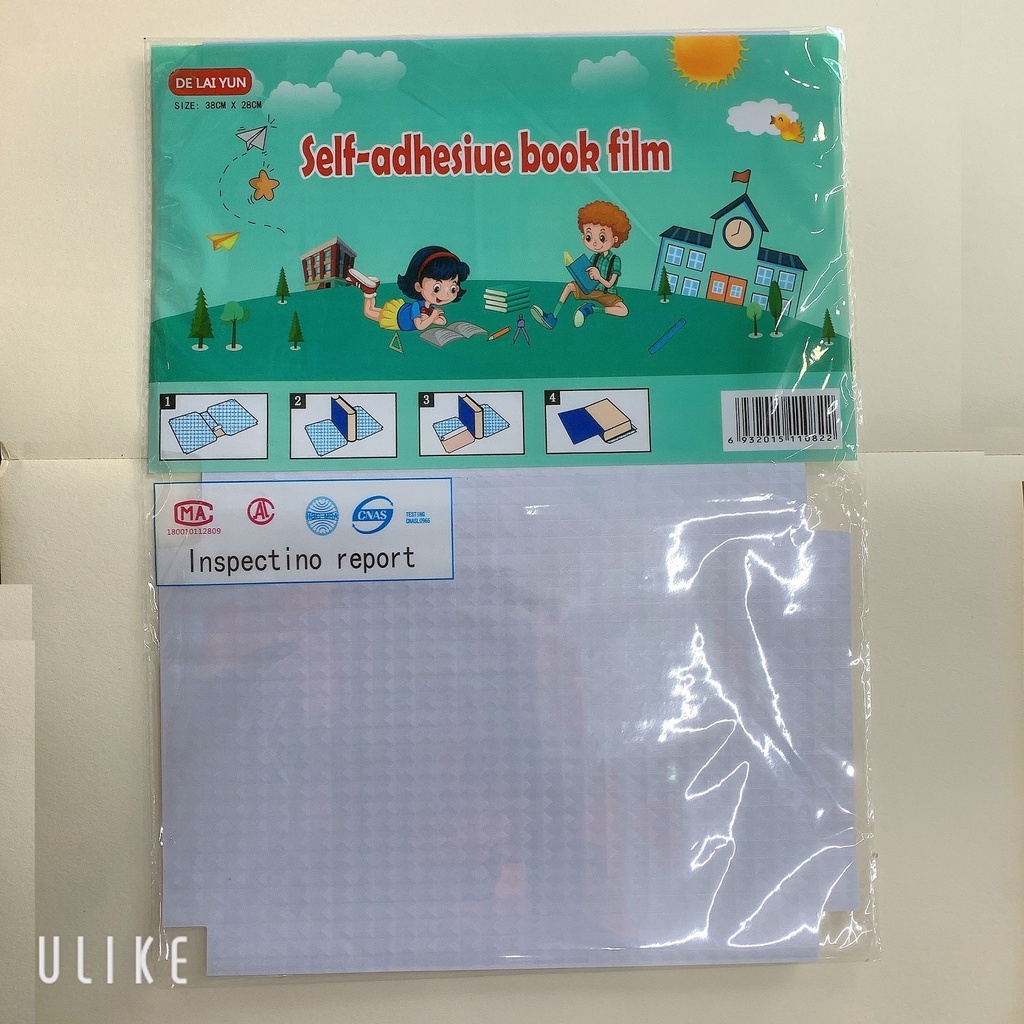 [KÈM QUÀ TẶNG] Tập 10 tờ Decal bọc sách vở Size 38x28cm TCT031 - Tặng nhãn vở + bút chì