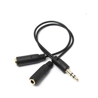 Dây chia jack loa chuẩn 3.5 từ 1 ra 2 -otg8