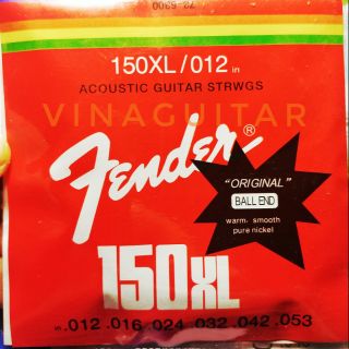 Bộ 6 dây đàn guitar FENDER 150XL giá sock