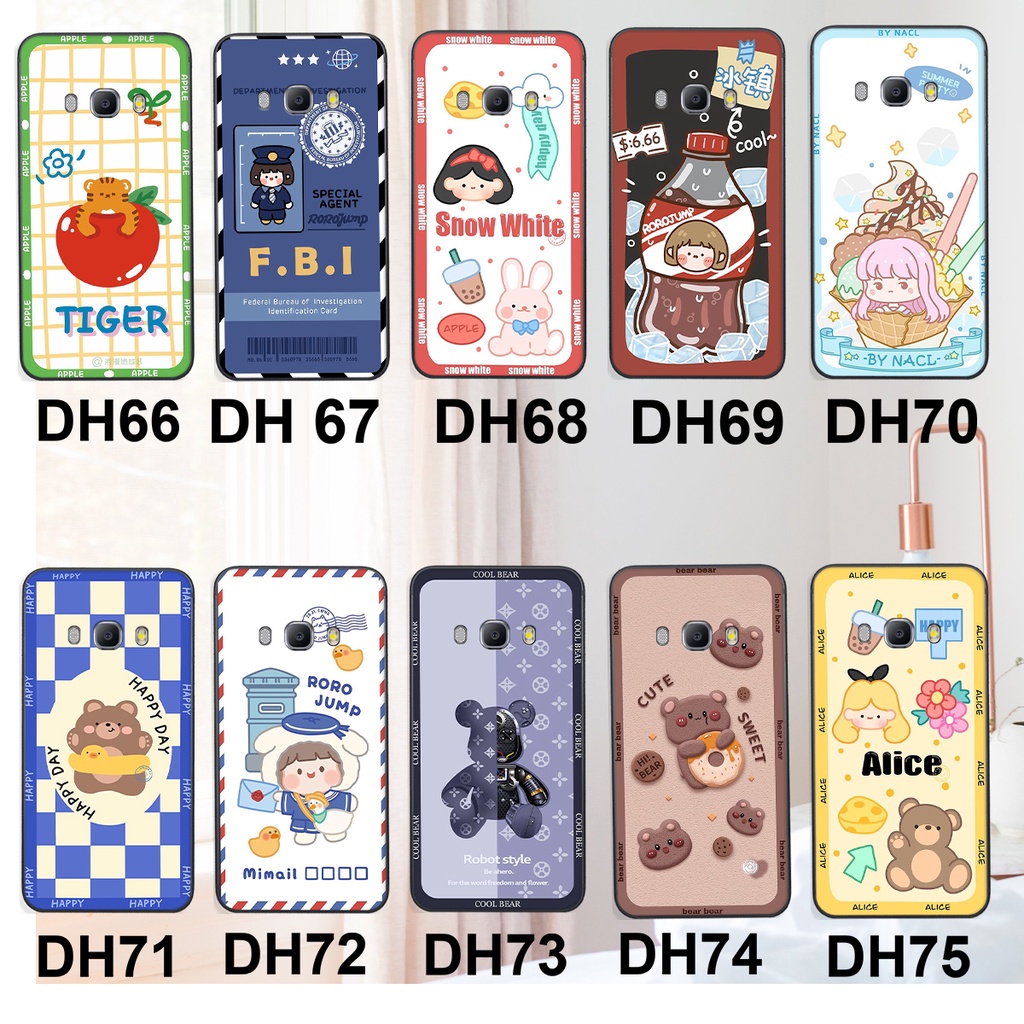 Ốp lưng Samsung Galaxy J7 2016 in hình 3D gấu mới nhất - sang - chảnh - ĐẸP- BỀN