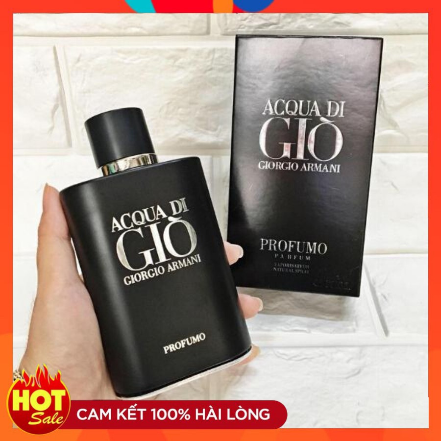 Nước Hoa Nam, Nước Hoa Aqua Di Giò Profumo 100ml Hương Thơm Sang Trọng, Quyến Rũ Thơm Lâu 8h