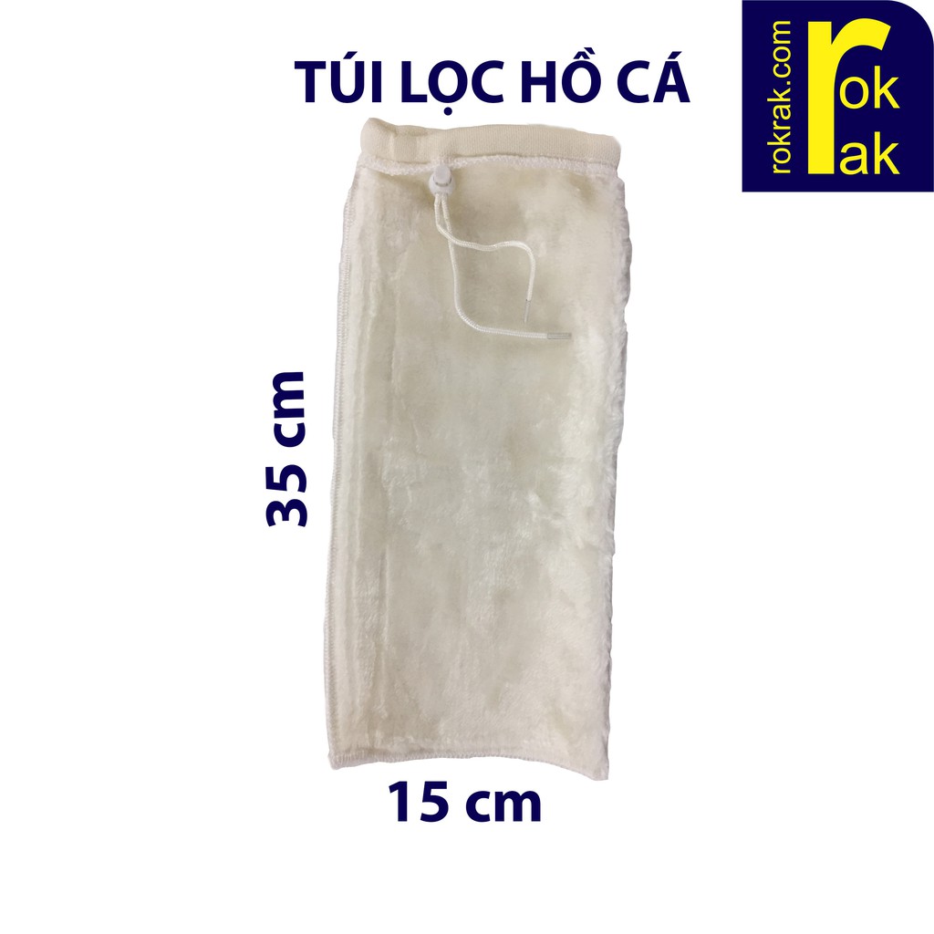 GIÁ SỈ-Túi lọc hồ cá 2 lớp cao câp nhiều kích cỡ loại bỏ cặn bẩn