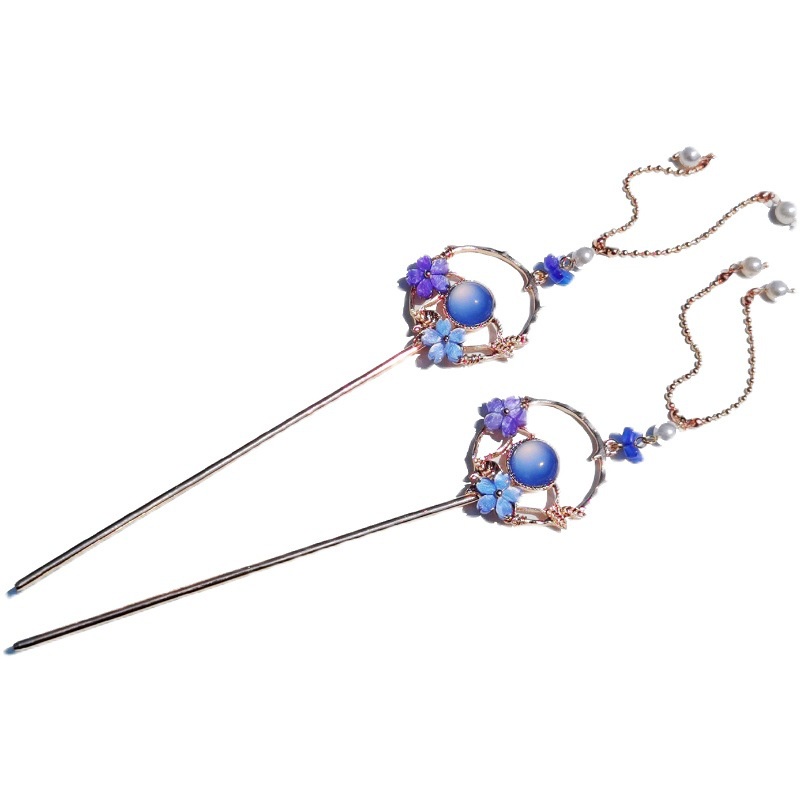 Kẹp Tóc Tua Rua Phong Cách Hanfu Cổ Điển Hợp Thời Trang