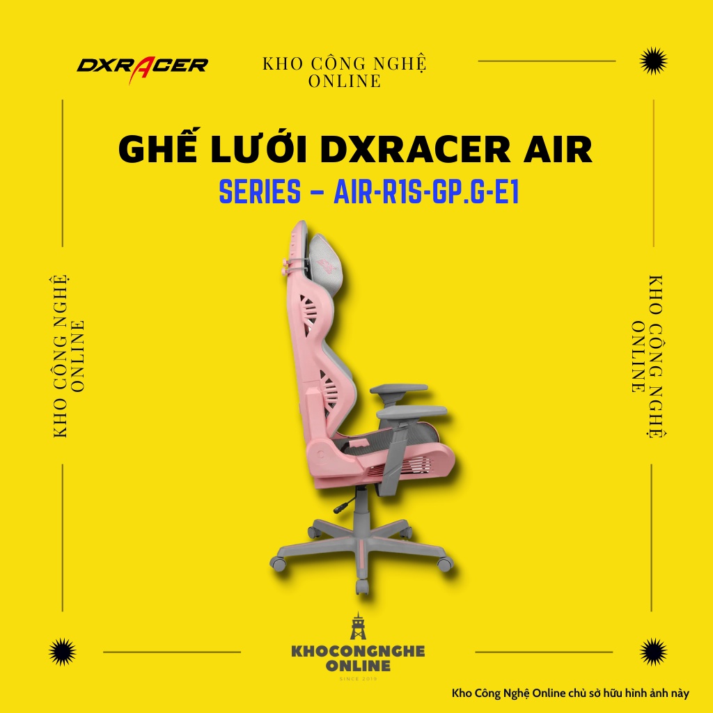 Ghế lưới DXRacer AIR series – AIR-R1S-GP.G-E1 (AIR/D7100/GP.G)