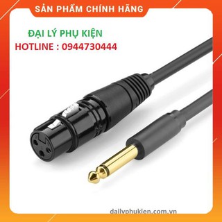 Cáp chuyển đổi từ 6.5mm to AV Cannon (XLR) Ugreen 20720