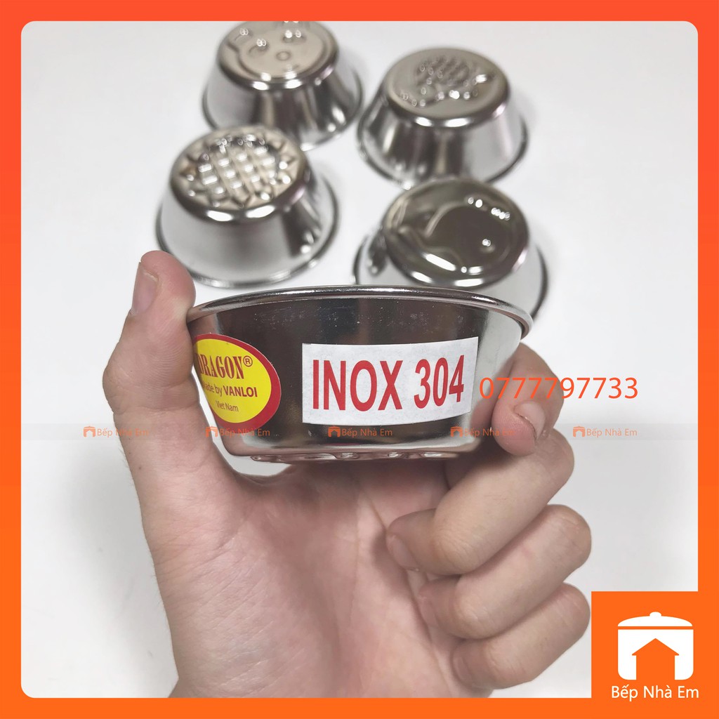 Khuôn Bánh Flan Hình Thú Inox 304 Cao Cấp - Hàng Việt Nam Sản Xuất