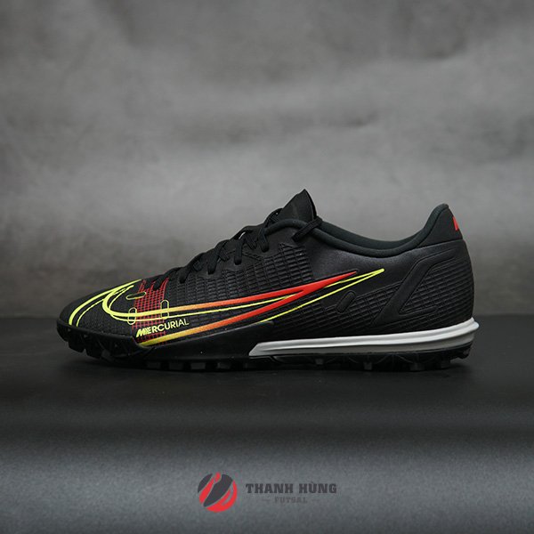 GIÀY ĐÁ BÓNG CHÍNH HÃNG NIKE MERCURIAL VAPOR 14 ACADEMY TF - CV0978-090 -  ĐEN / XÁM