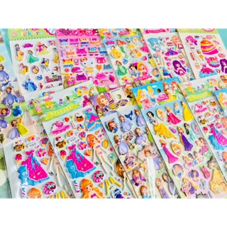 2 TẬP Sticker 3D , hình dán cho bé trai, bé gái cực dễ thương